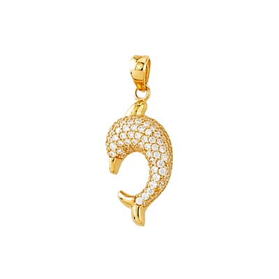 10K YELLOW GOLD PENDANT