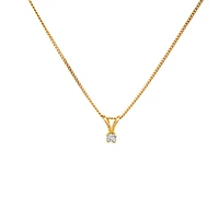 PENDENTIF OR JAUNE 14K