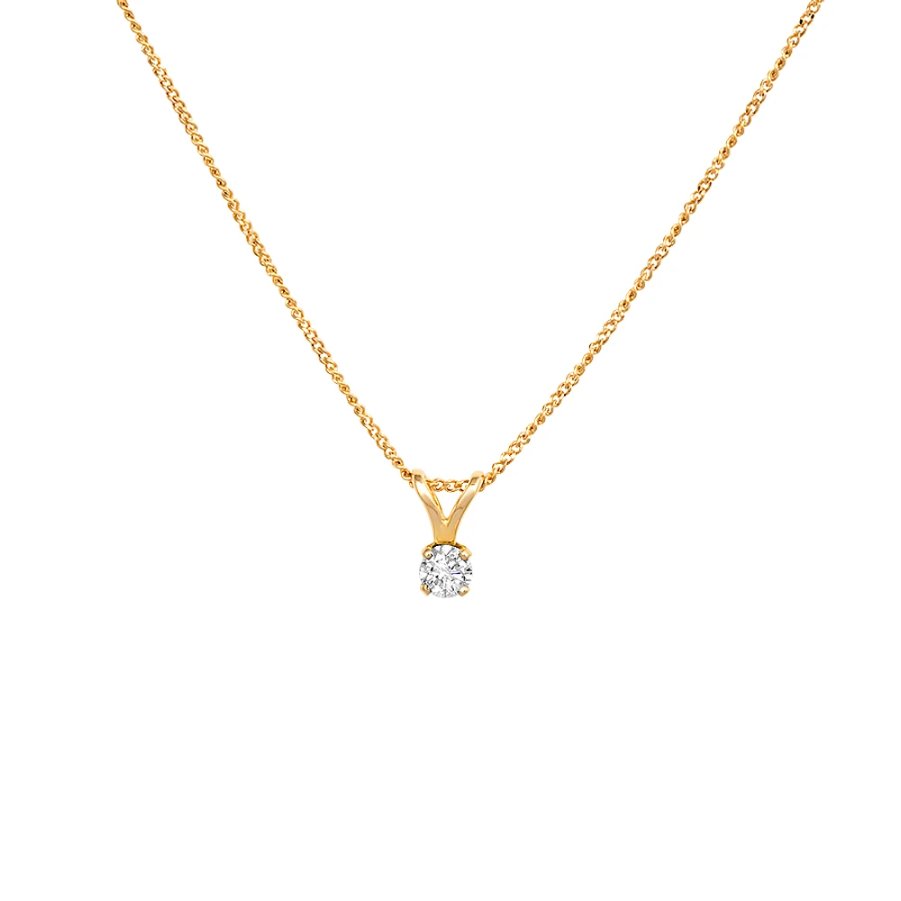 14K YELLOW GOLD PENDANT