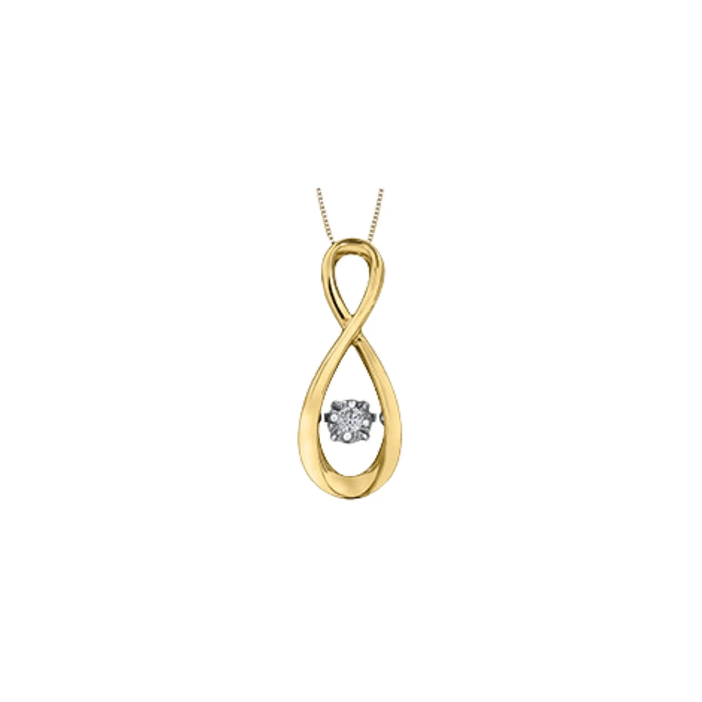 10K YELLOW GOLD PENDANT