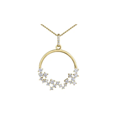 10K YELLOW GOLD PENDANT