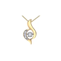 PENDENTIF OR 2 TONS 10K