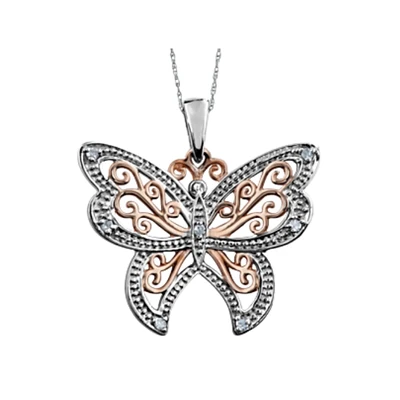 PENDENTIF EN OR 2 TONS 10K