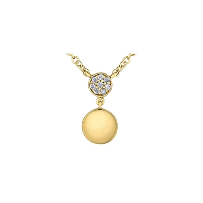 10K YELLOW GOLD NECKLACE