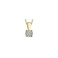 PENDENTIF EN OR AVEC DIAMANT