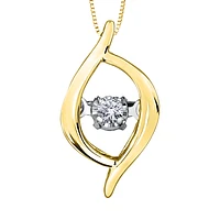 YELLOW GOLD PENDANT FOR WOMEN