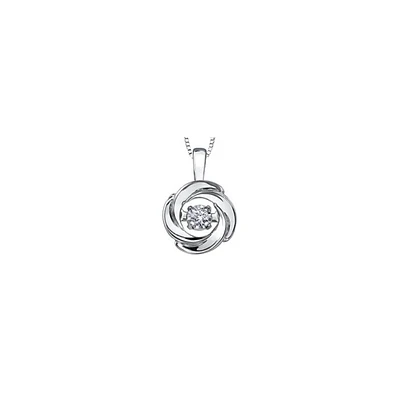 10K GOLD PENDANT WITH DIAMOND.