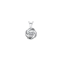 10K GOLD PENDANT WITH DIAMOND.