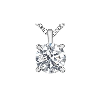 14K WHITE GOLD PENDANT