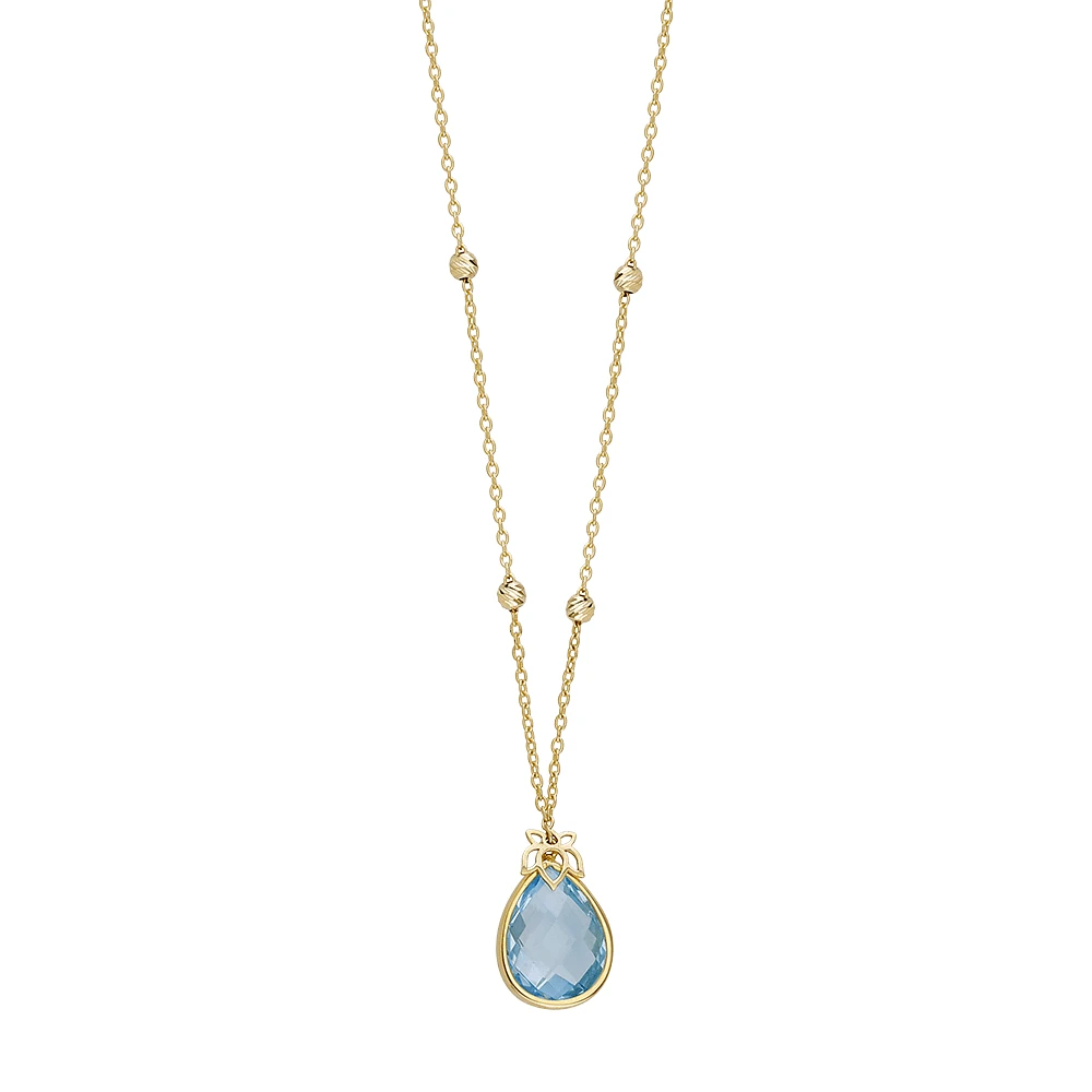 10K YELLOW GOLD PENDANT