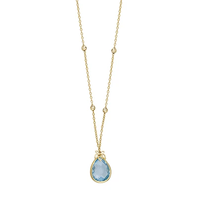 10K YELLOW GOLD PENDANT
