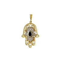PENDENTIF EN OR DEUX TONS