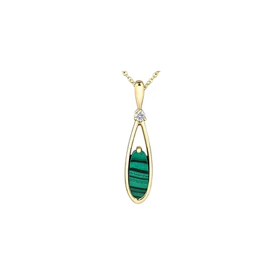 10K YELLOW GOLD PENDANT