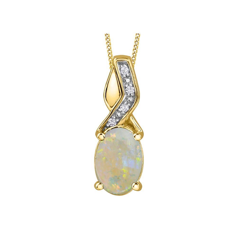 10K YELLOW GOLD PENDANT