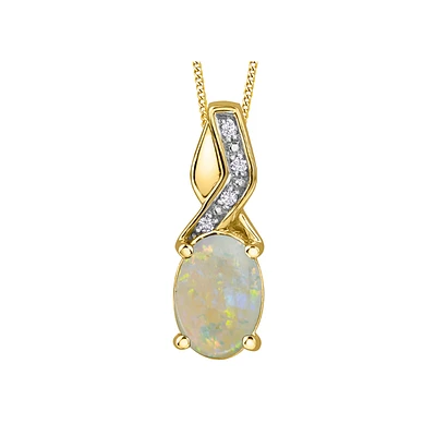 10K YELLOW GOLD PENDANT