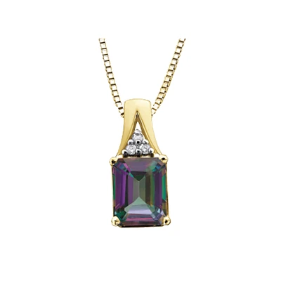 10K YELLOW GOLD PENDANT