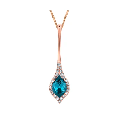 14K ROSE GOLD PENDANT