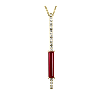14K YELLOW GOLD PENDANT
