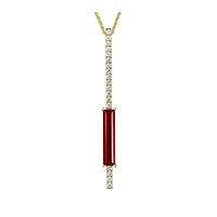14K YELLOW GOLD PENDANT