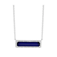 14K WHITE GOLD NECKLACE