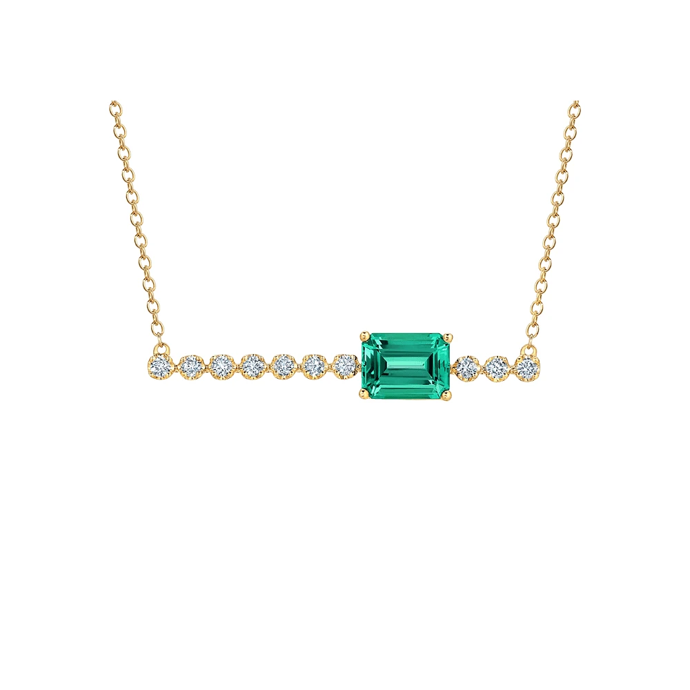 14K YELLOW GOLD NECKLACE