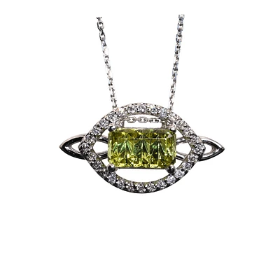 14K WHITE GOLD PENDANT