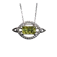 14K WHITE GOLD PENDANT