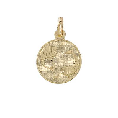 PENDENTIF EN OR 10K - POISSON