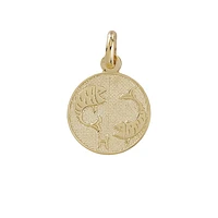 PENDENTIF EN OR 10K - POISSON