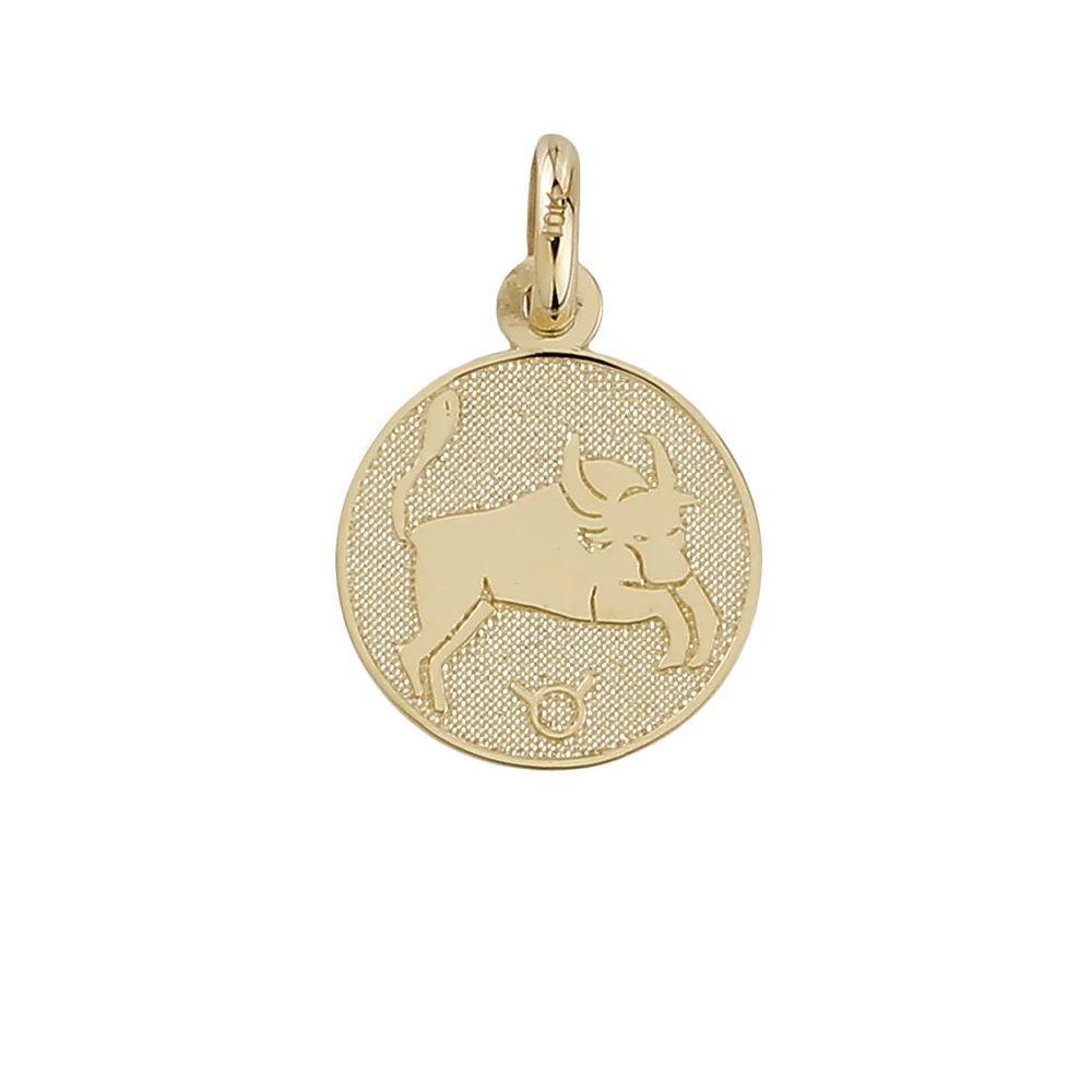 10K GOLD PENDANT - TAURUS