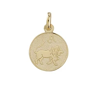10K GOLD PENDANT - LEO