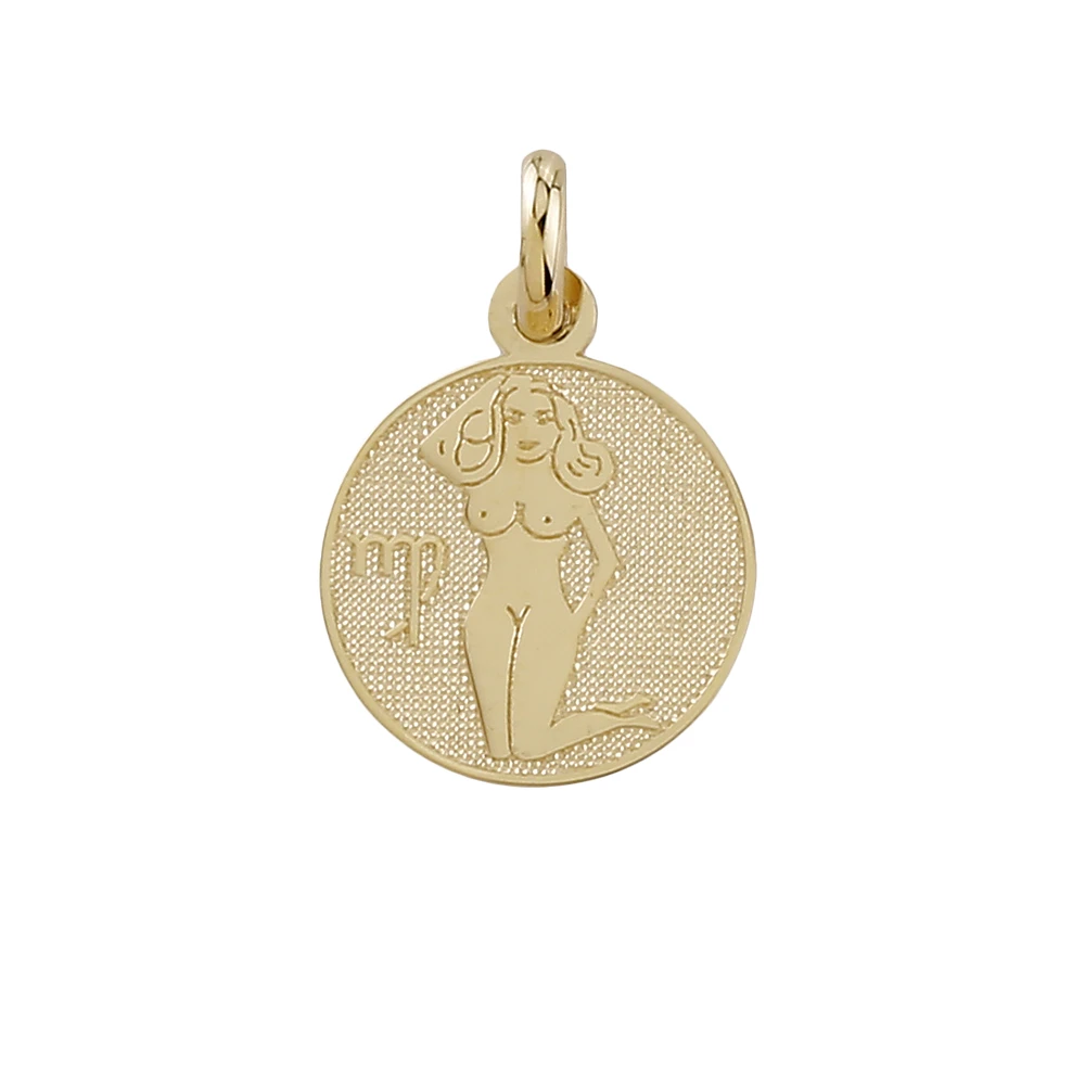 PENDENTIF EN OR 10K - VIERGE