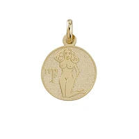 PENDENTIF EN OR 10K - VIERGE