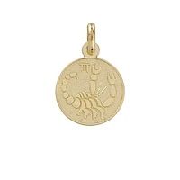 PENDENTIF EN OR 10K - SCORPION
