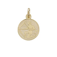 10K GOLD PENDANT - SAGITTARIUS