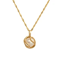 10K YELLOW GOLD PENDANT