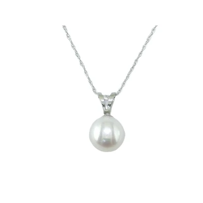 14K WHITE GOLD PENDANT
