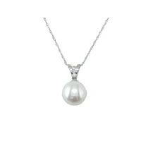14K WHITE GOLD PENDANT