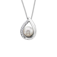 10K WHITE GOLD PENDANT