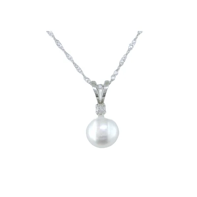 14K WHITE GOLD PENDANT