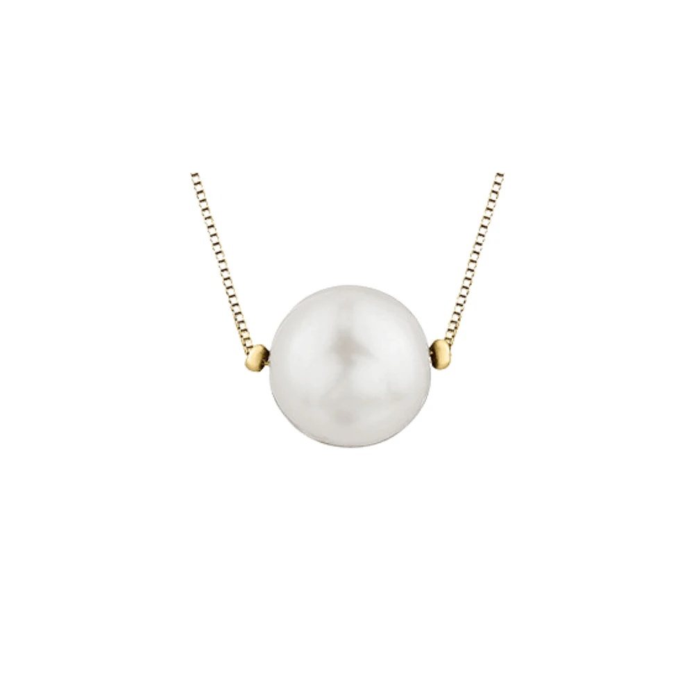 PENDENTIF EN OR 10K AVEC PERLE