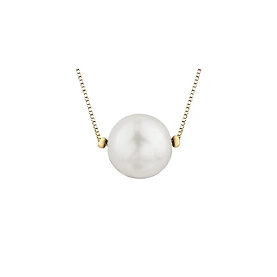 PENDENTIF EN OR 10K AVEC PERLE