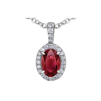WOMEN'S PENDANT IN 10K WHITE GOLD