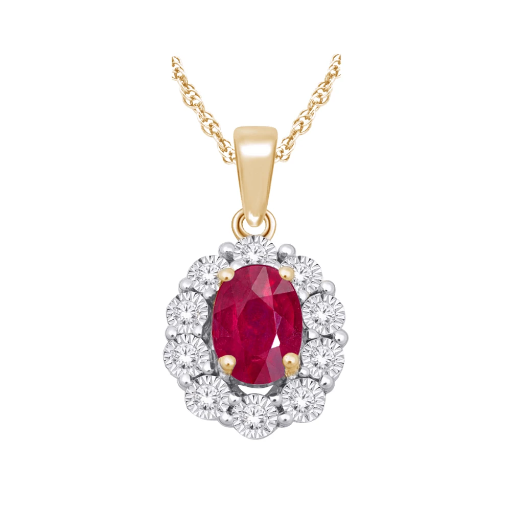 10K YELLOW GOLD PENDANT