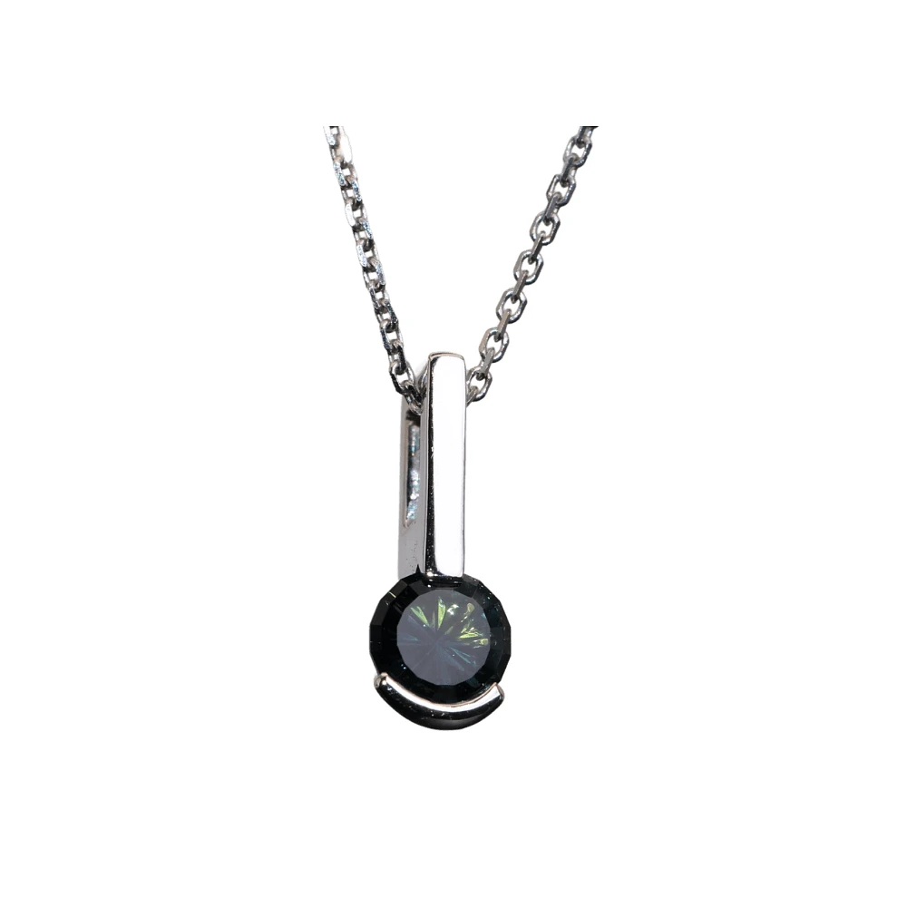 14K WHITE GOLD PENDANT