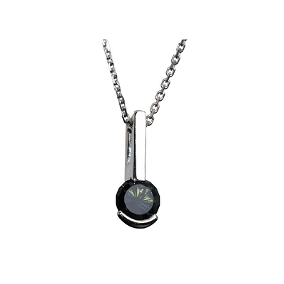 14K WHITE GOLD PENDANT