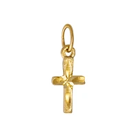 10K YELLOW GOLD CROSS