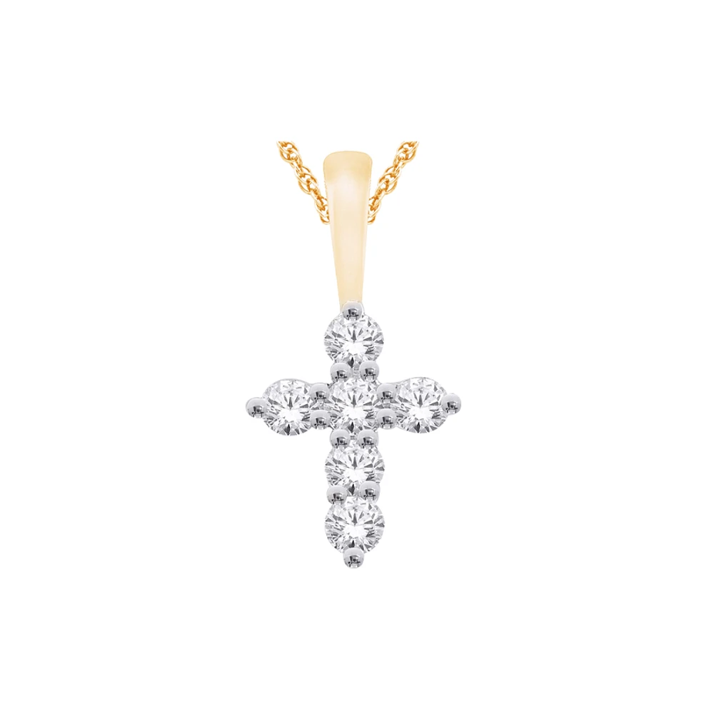 10K YELLOW GOLD PENDANT