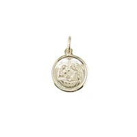 MÉDAILLE BAPTÊME EN OR JAUNE 10K