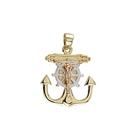 10K YELLOW GOLD PENDANT
